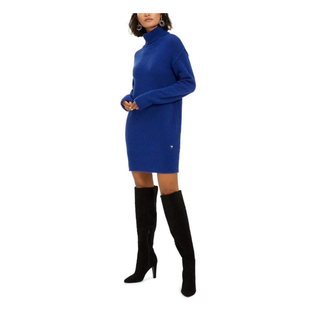 High Def Blue Ada Sweater Dress